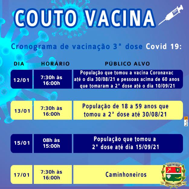 Leia mais sobre o artigo COUTO VACINA COVID-19